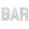 Wood Marquee - BOLD Font - "BAR" - 4ft Tall