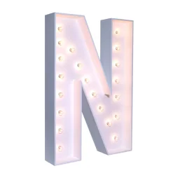 Wood Marquee - BOLD Font Letters - 