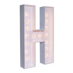 Wood Marquee - BOLD Font Letters - 
