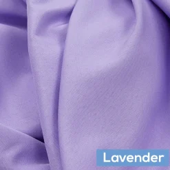 90" x 132" Rectangular Oblong 200 GSM Polyester Tablecloth - Lavender