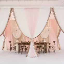 8' x 16' x 12' Blush Pro-Designed 6 Post Canopy